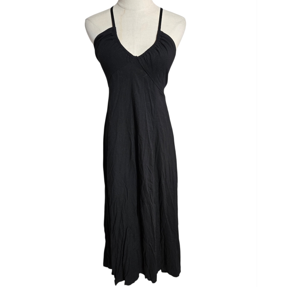 Khush Black Summer Maxi Dress